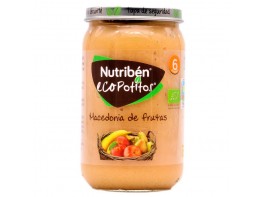 Imagen del producto Nutribén Ecopotitos macedonia de frutas sin almidones, 235g